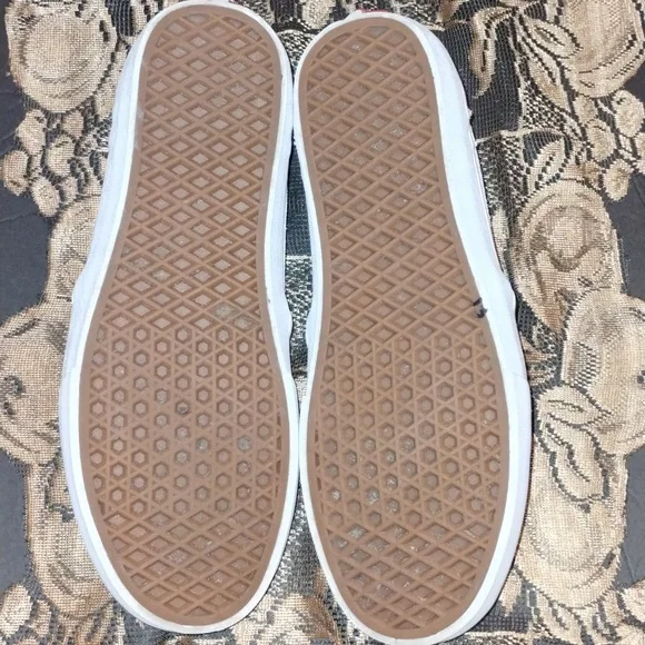 Vans Asher Deluxe Iridescent Slip-On Sneaker Size Women's 11 GUC - Picture 5 of 9